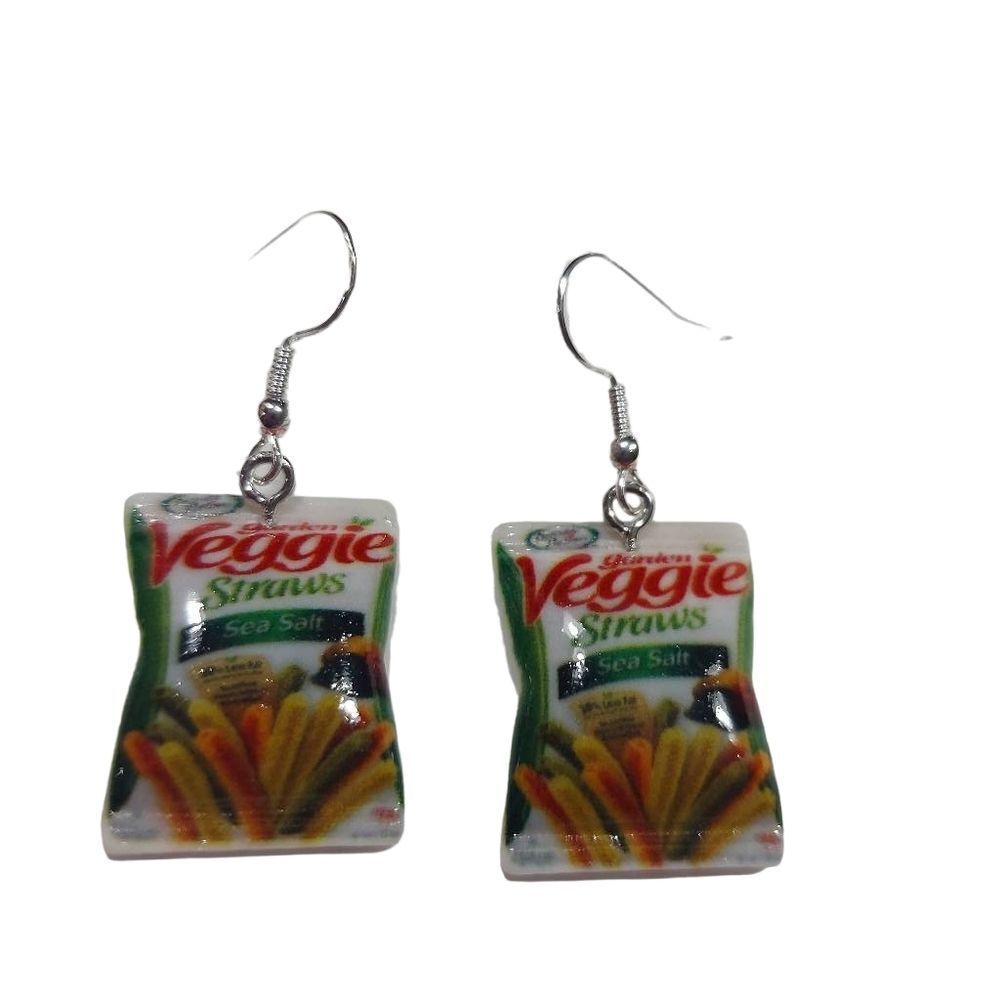 Assorted chip earrings Lays, Doritos, Ruffles - Picture 4 of 16